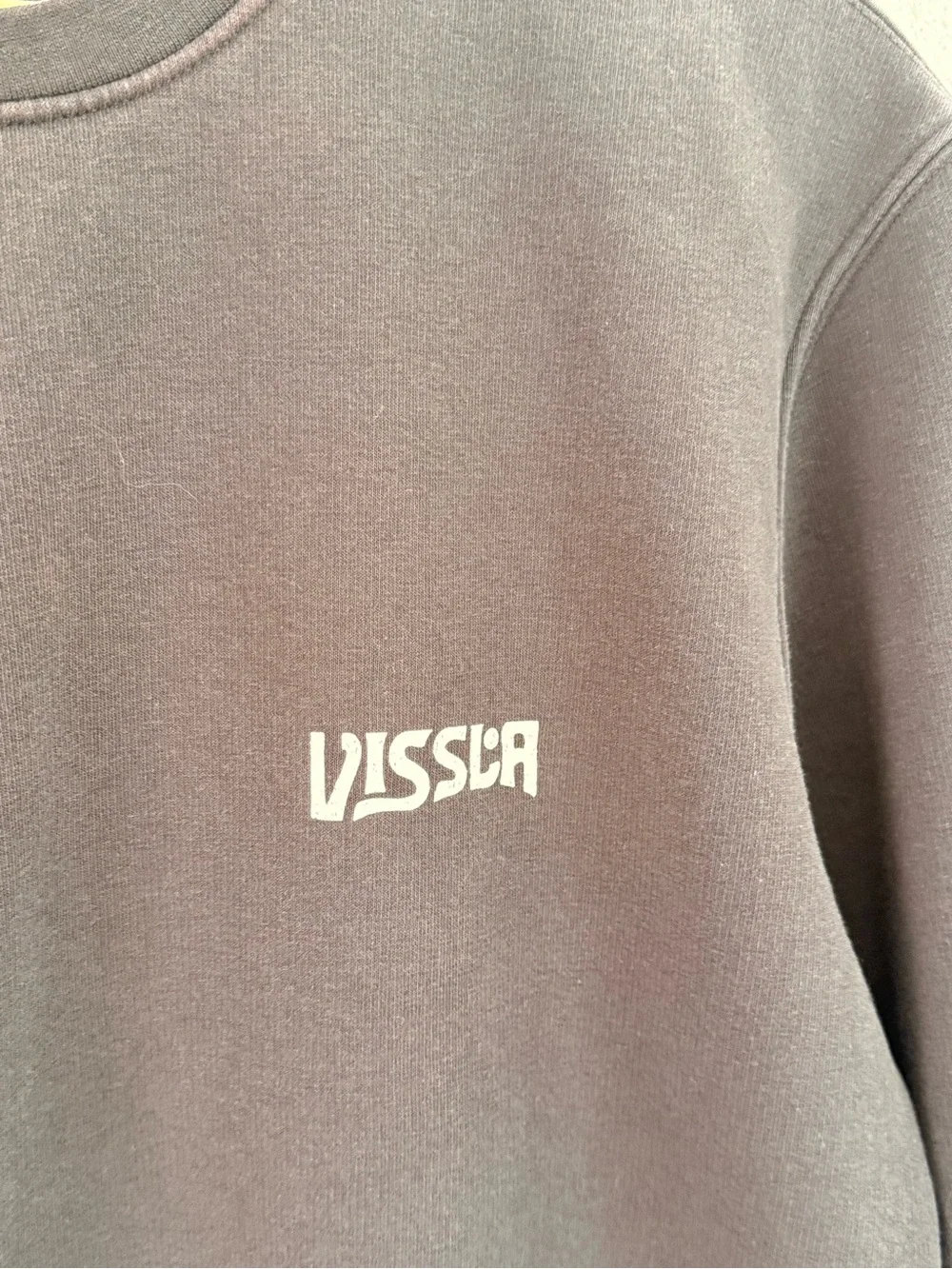 Visala ocean waves black crewneck pullover sweatshirt men’s m
